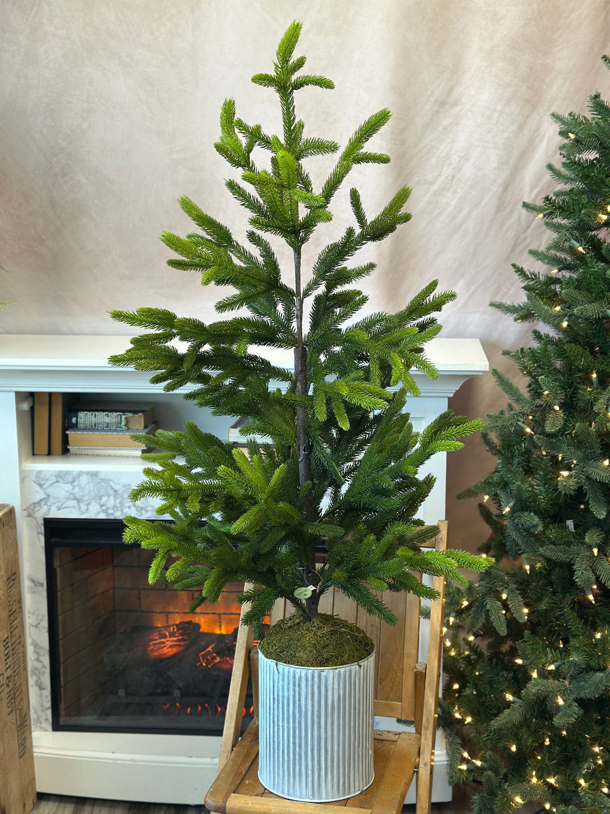 48" Potted Real Touch Norway Spruce Tree