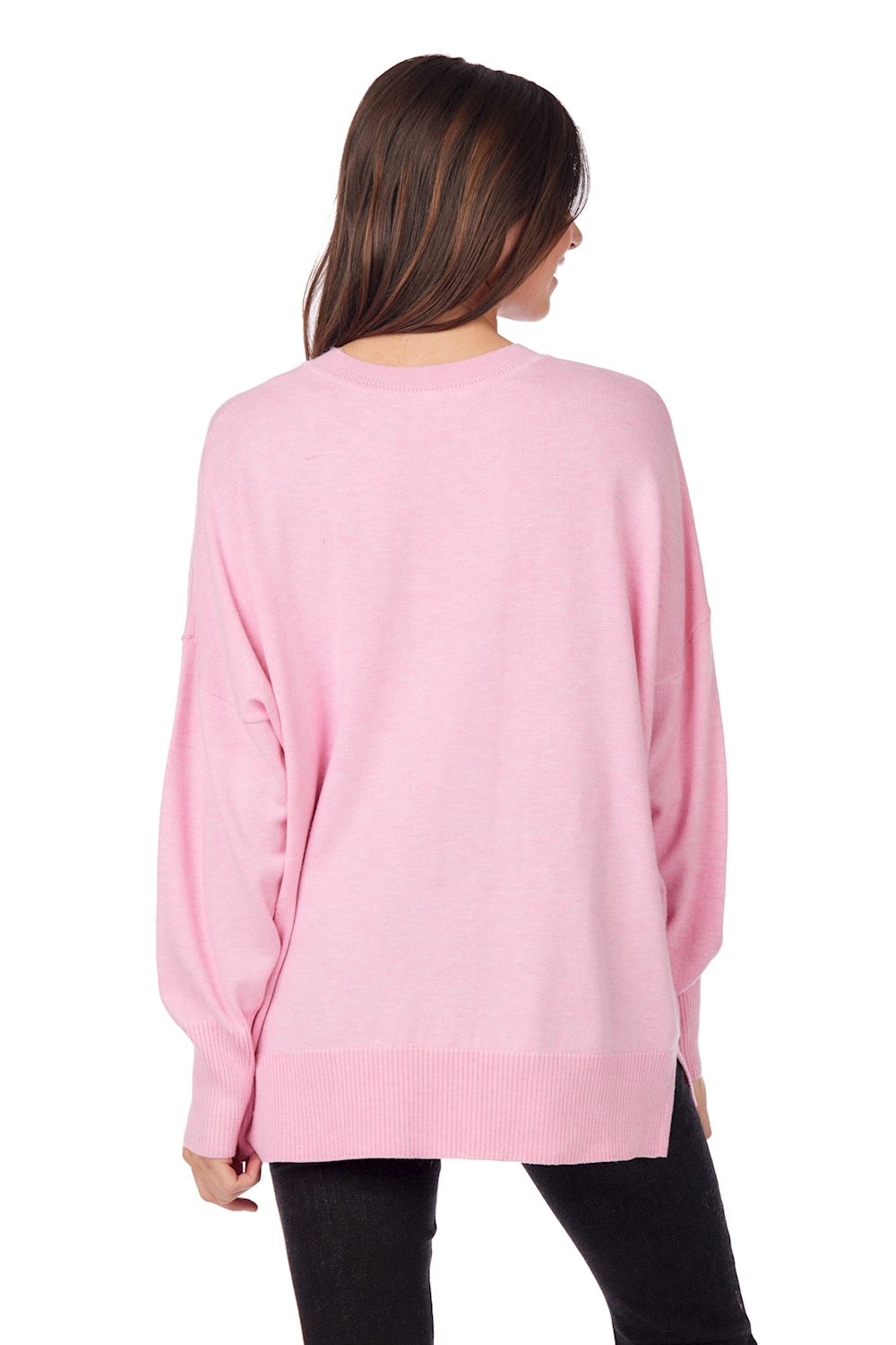 Pink Sparkle Sweater - One Size