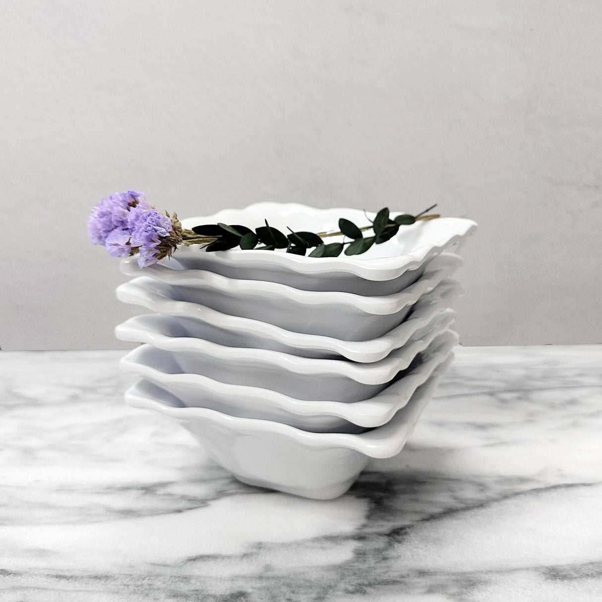 White 5" Melamine Dip Bowl