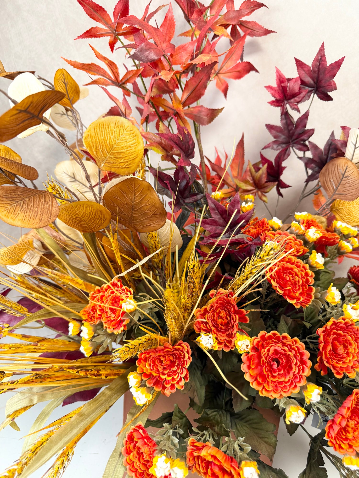 32" Enchanted Autumn Porch Pot