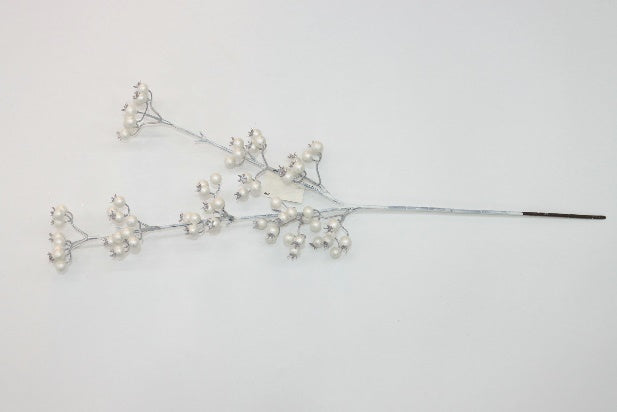 Pearl White Berry Spray