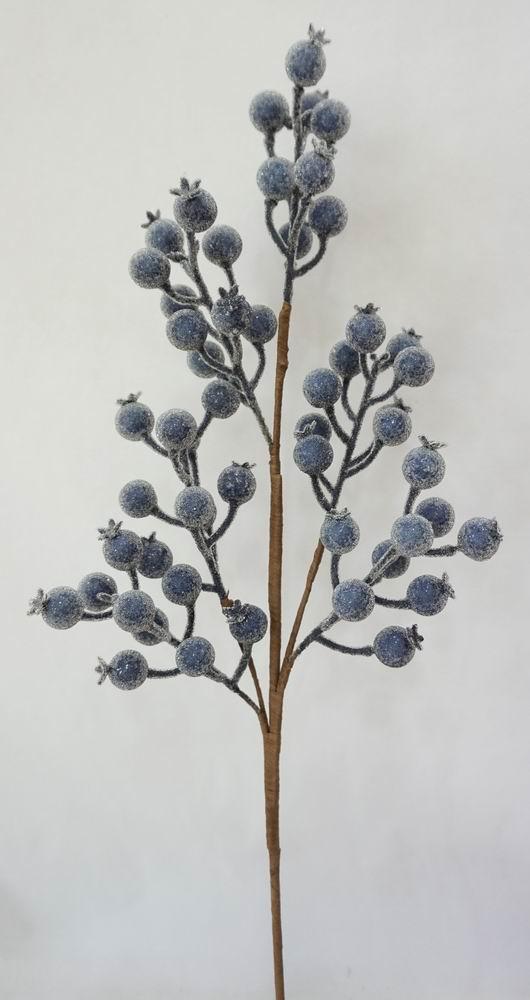 Blue Frosty Night Berry Spray