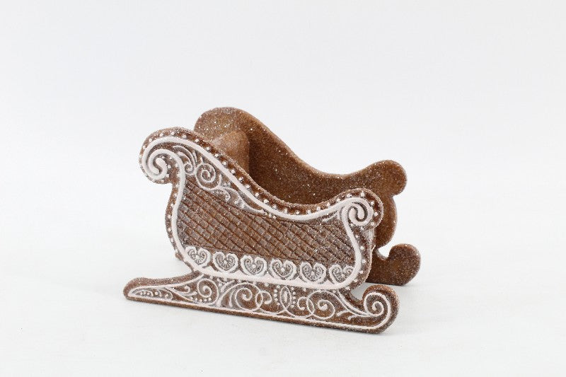 Resin Gingerbread Sled