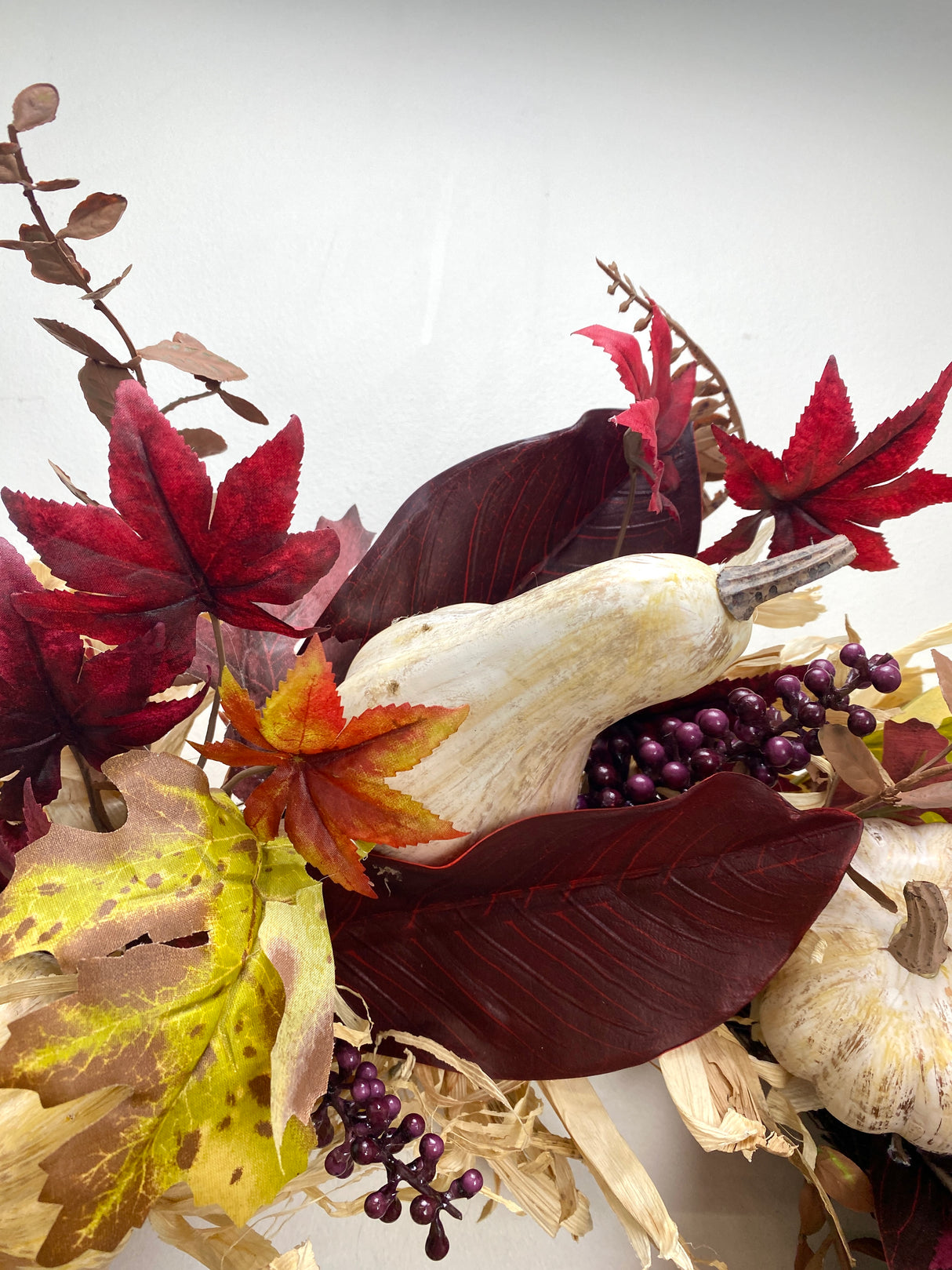 27" Shades of Fall Wreath