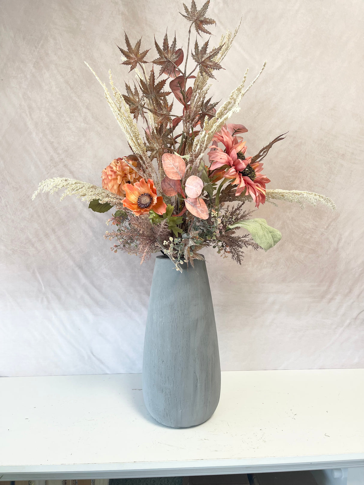 33" Dahlia Tapestry Drop-In