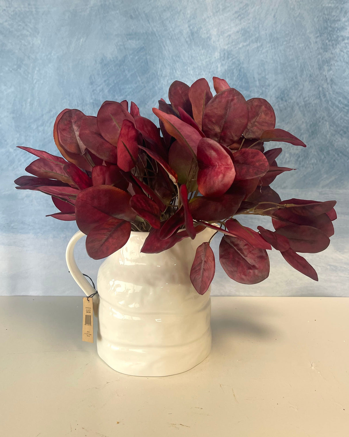 Red Cotinus Leaf Bush