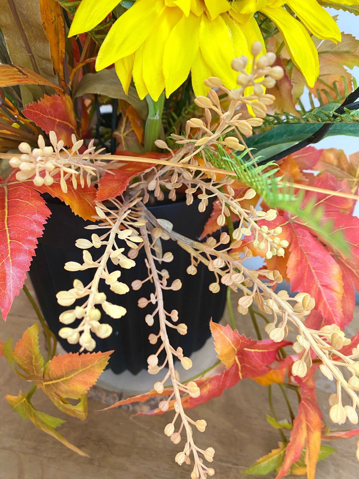 33" Autumn Wind Porch Pot