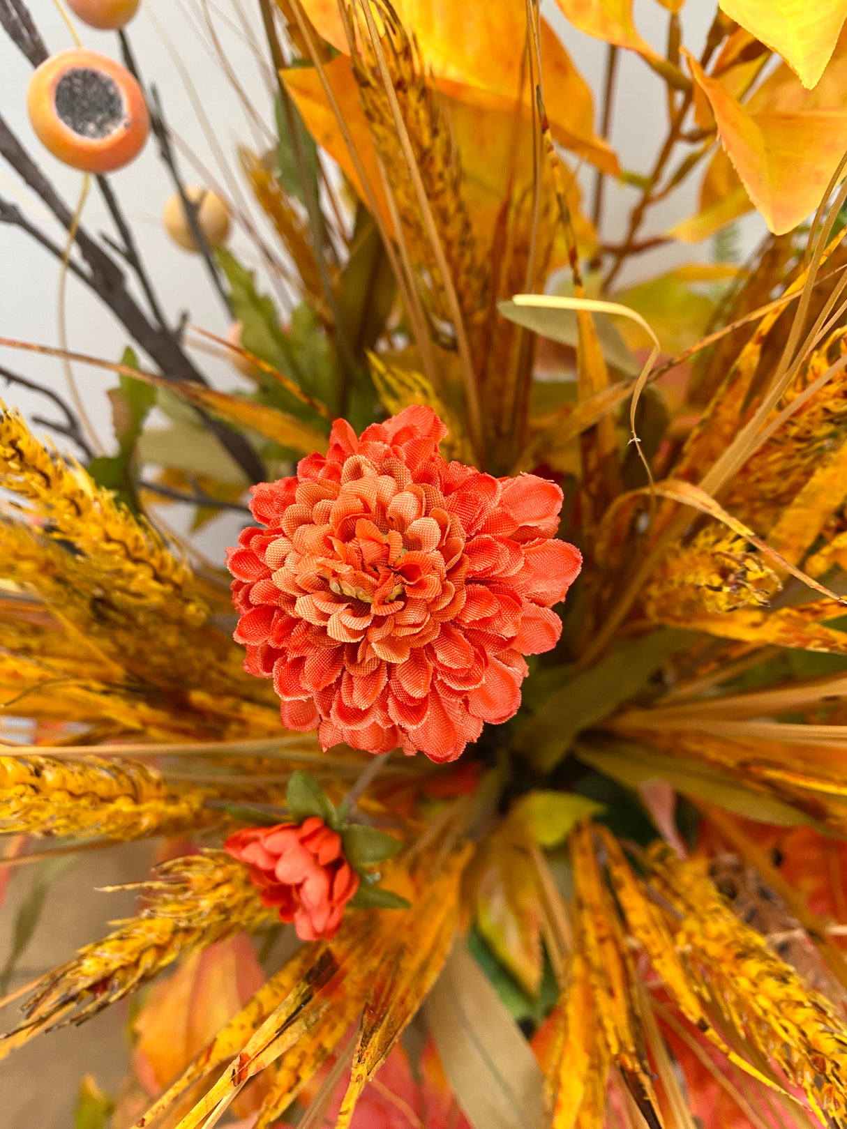 33" Autumn Wind Porch Pot