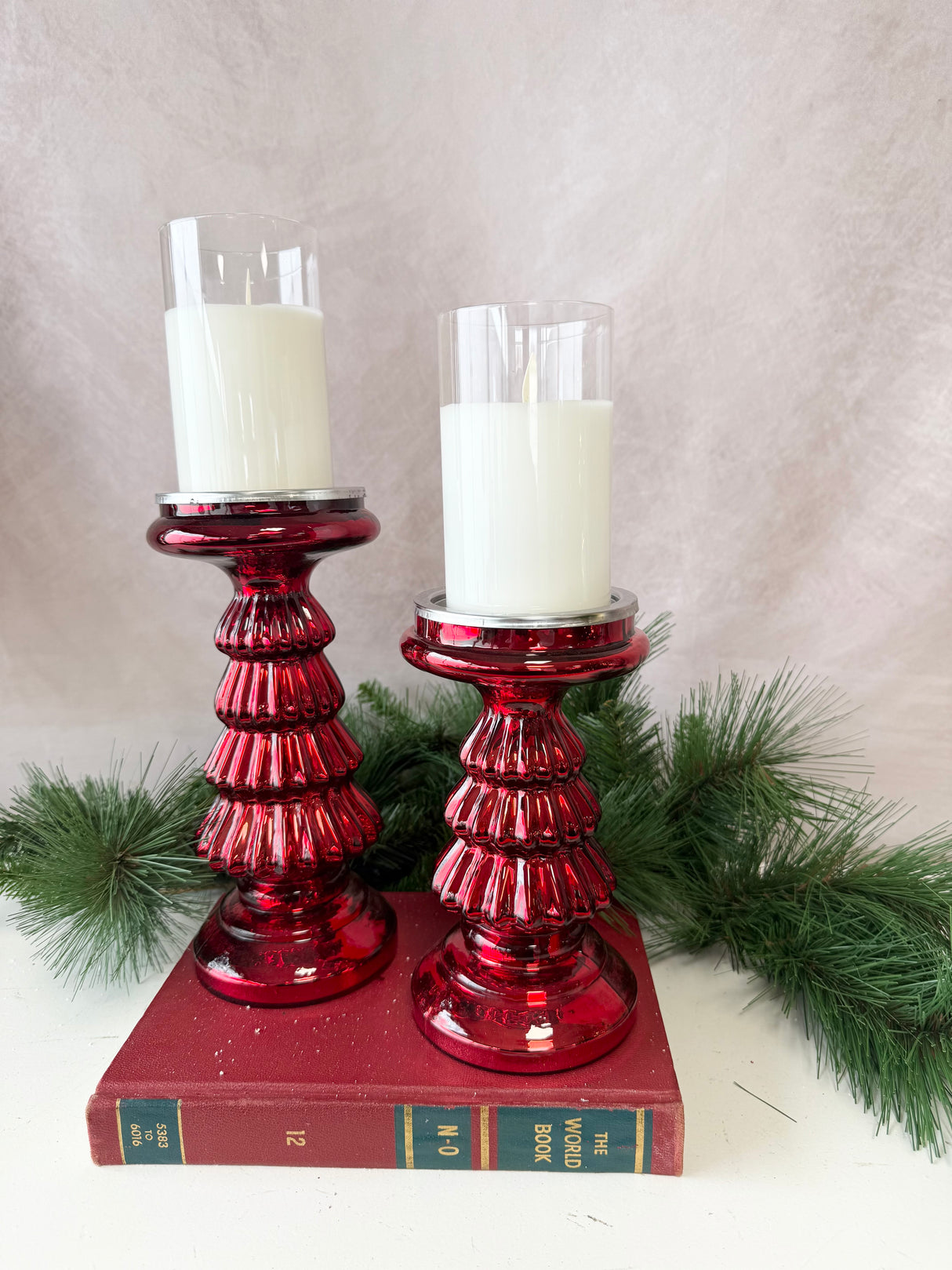10" Kavala Glass Tree Candleholder