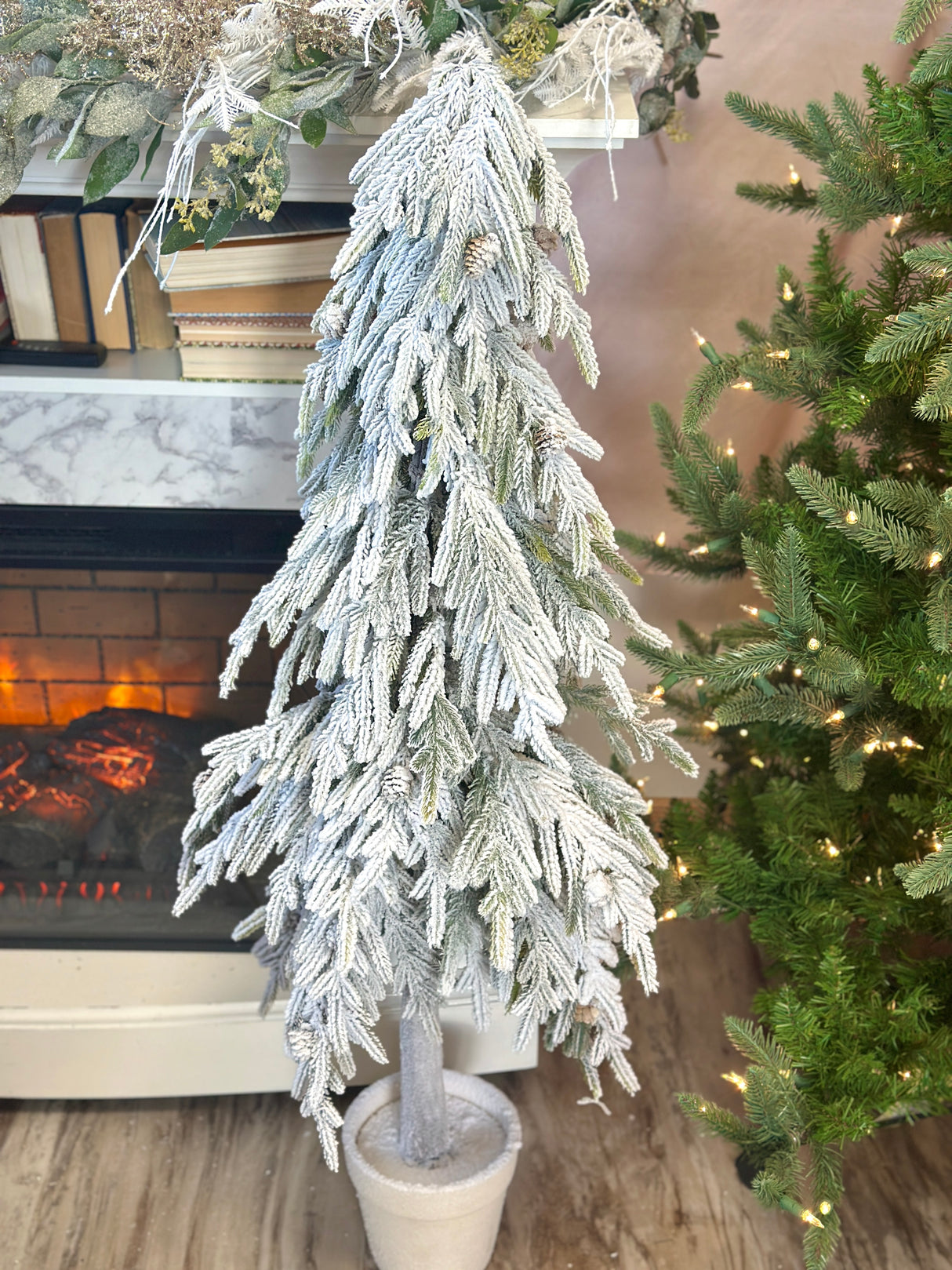 48" Catching Snowflakes Pine Tree