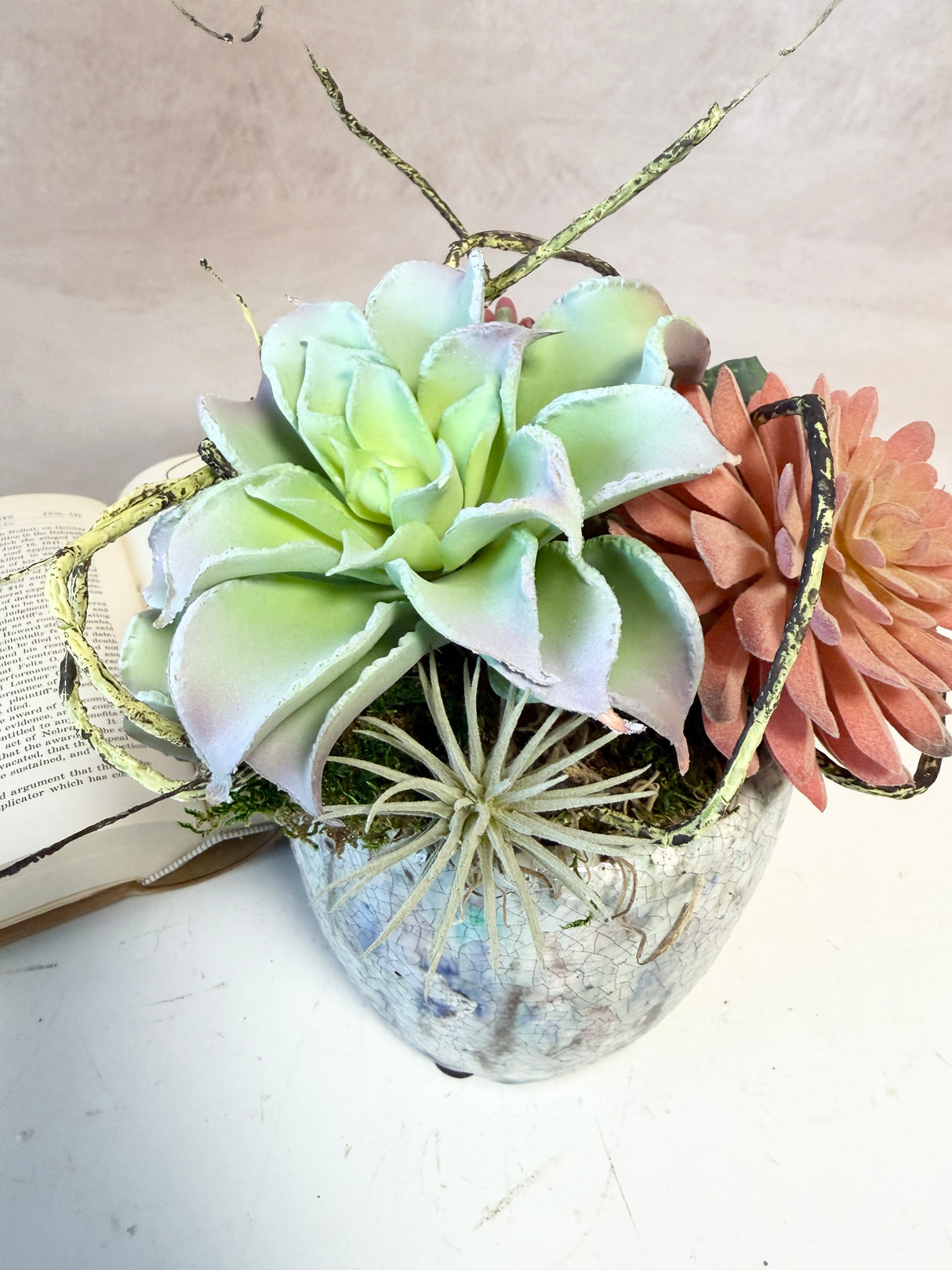 9" Lovely Lorraine Centerpiece