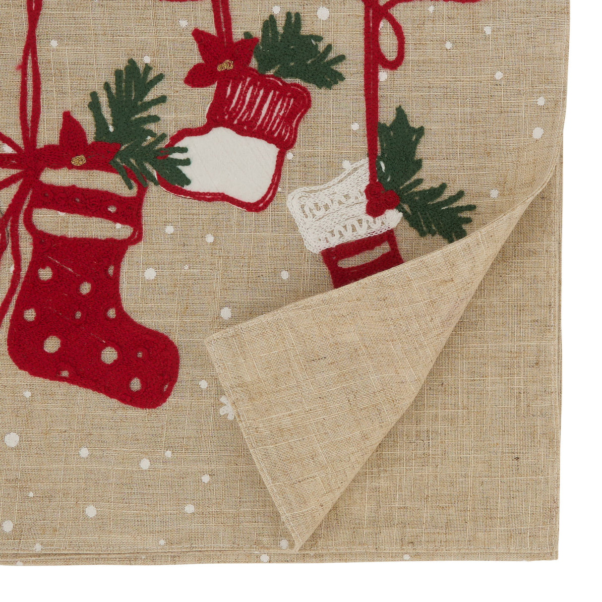 Stockings Holiday Table Runner