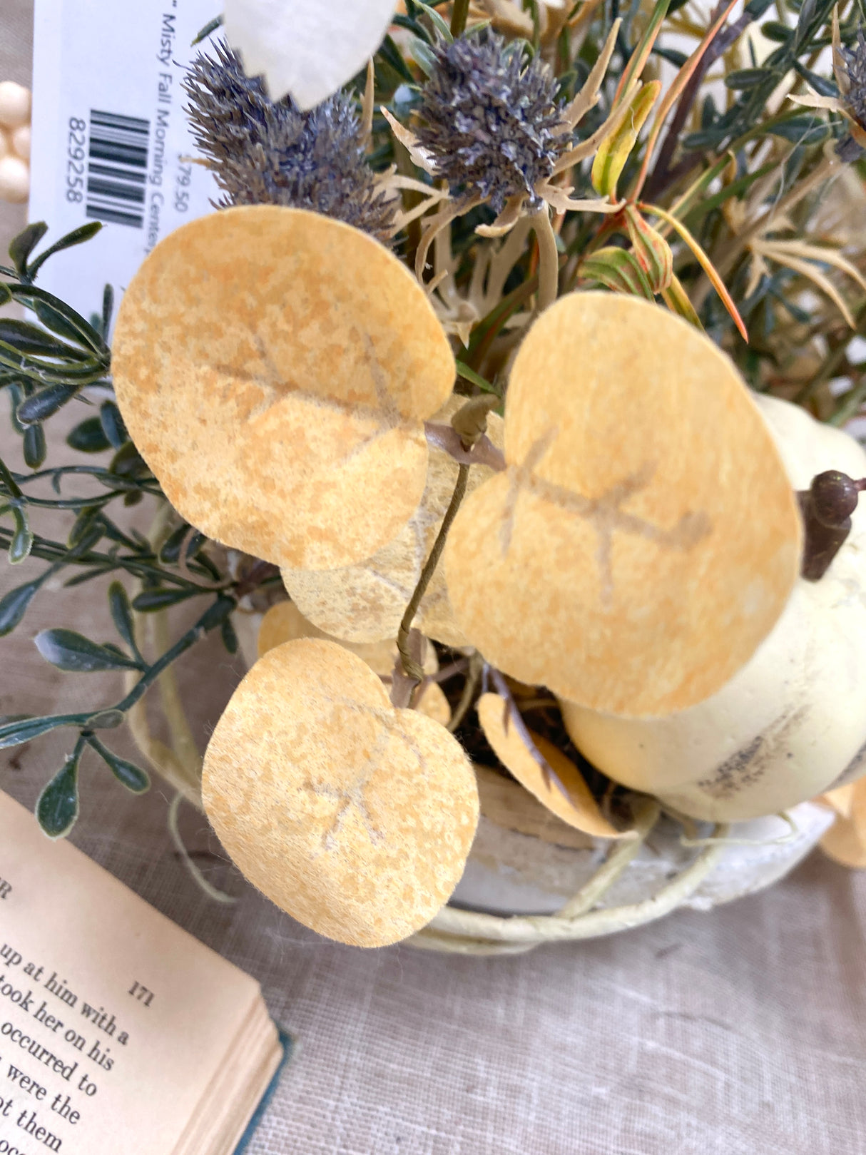 16" Misty Fall Morning Centerpiece