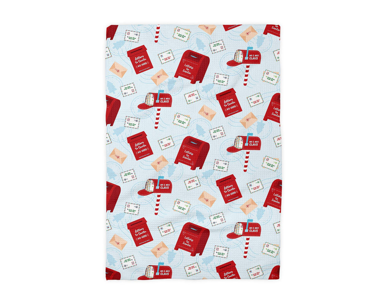 Christmas Letter to Santa Tea Towel