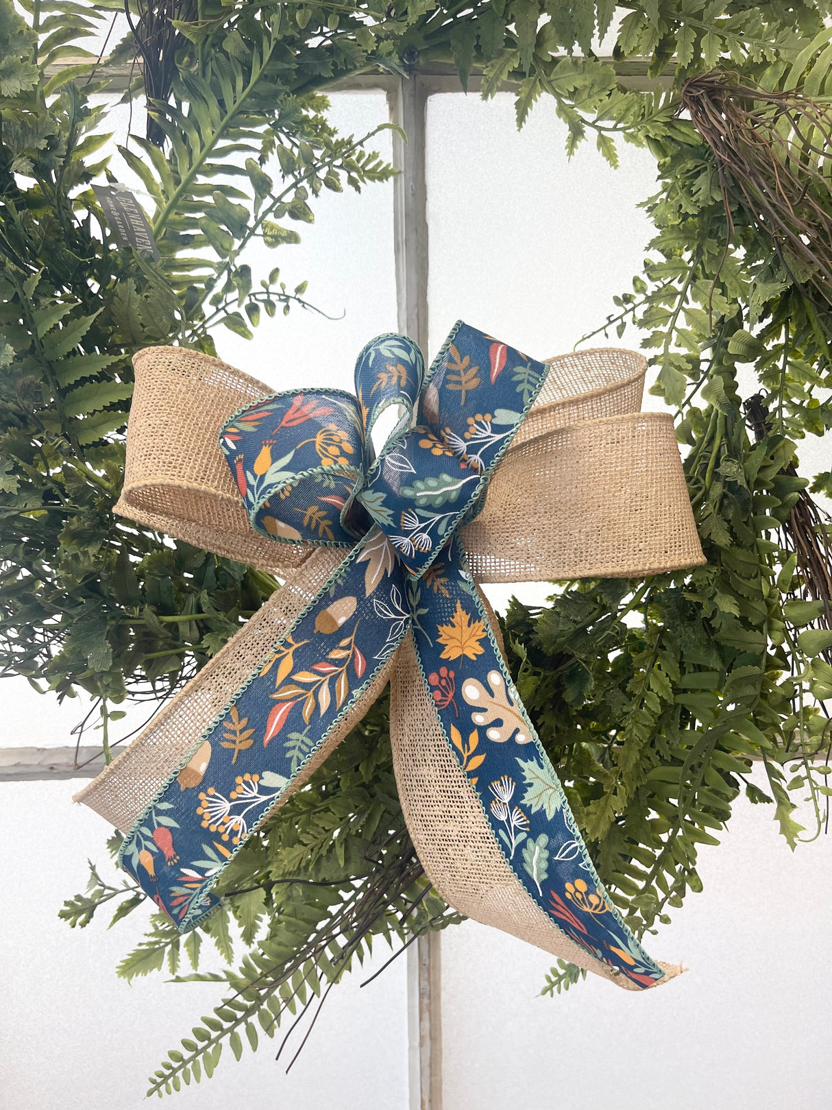 13" Fall Foliage Bow