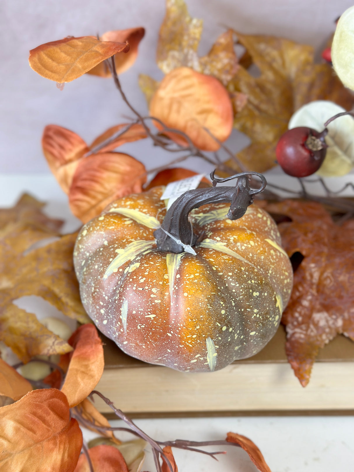 Mini Picked Fall Pumpkin