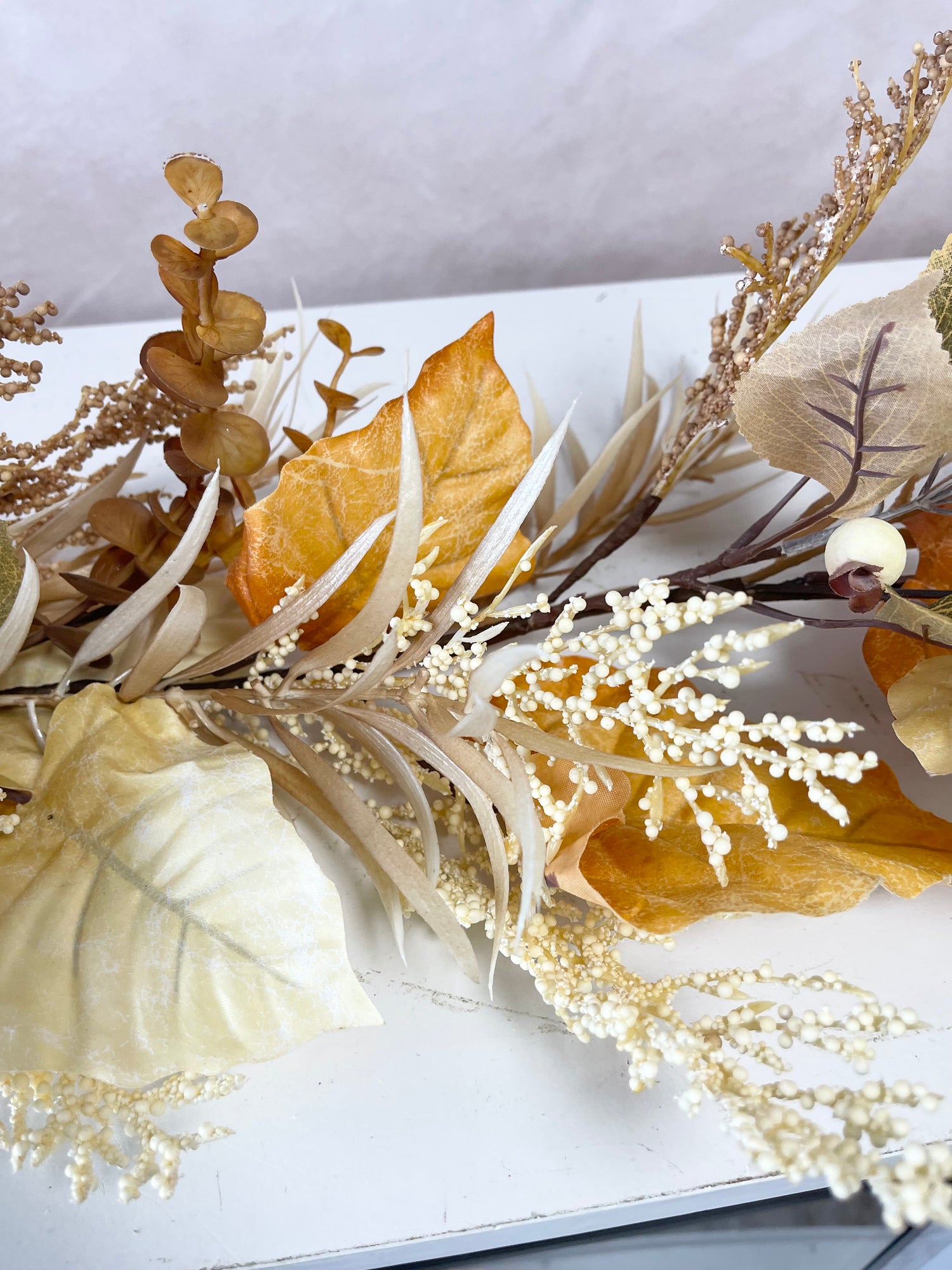 6' Mixed Rustling Leaves Garland