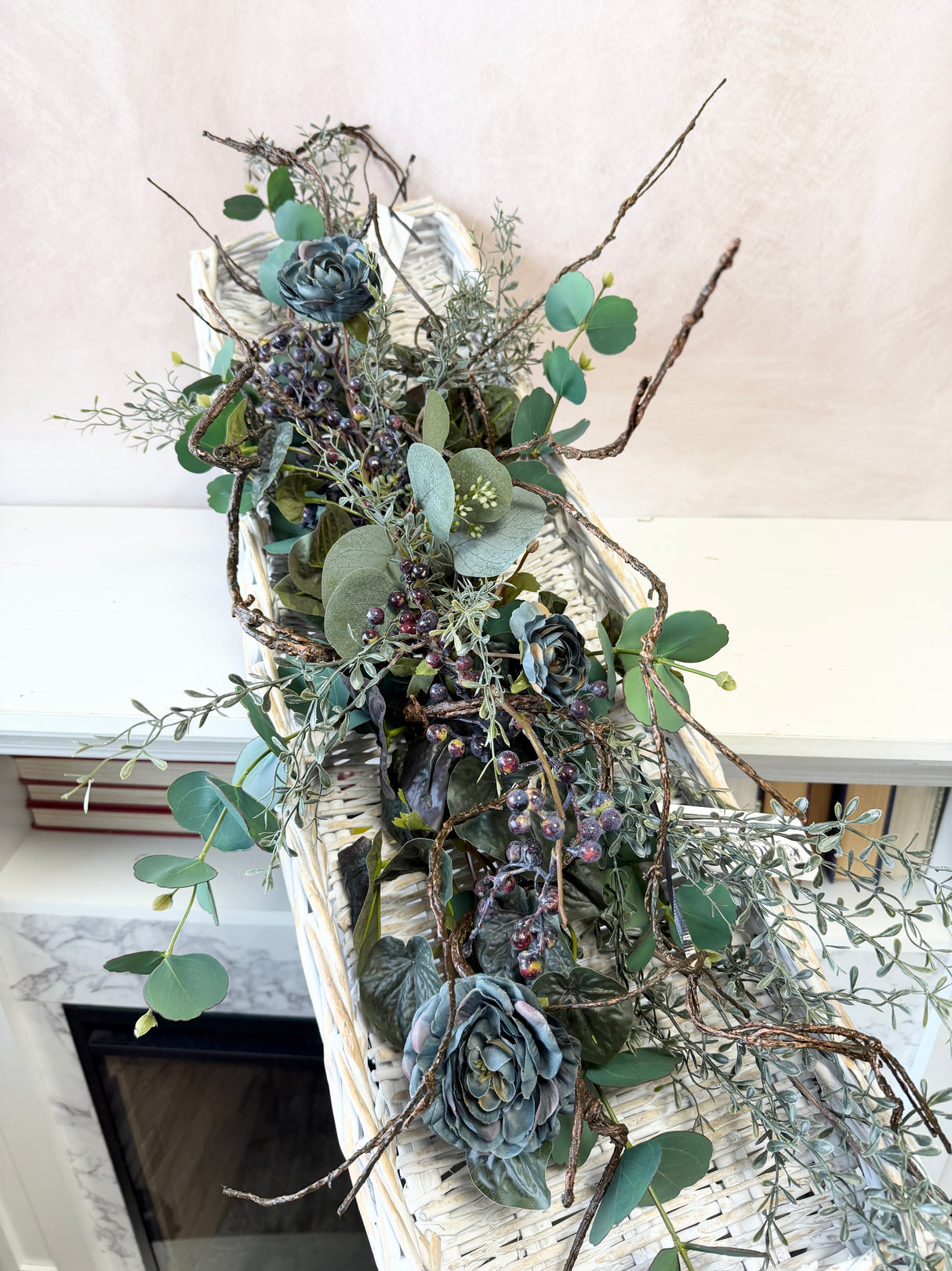 38" Betty Blues Swag