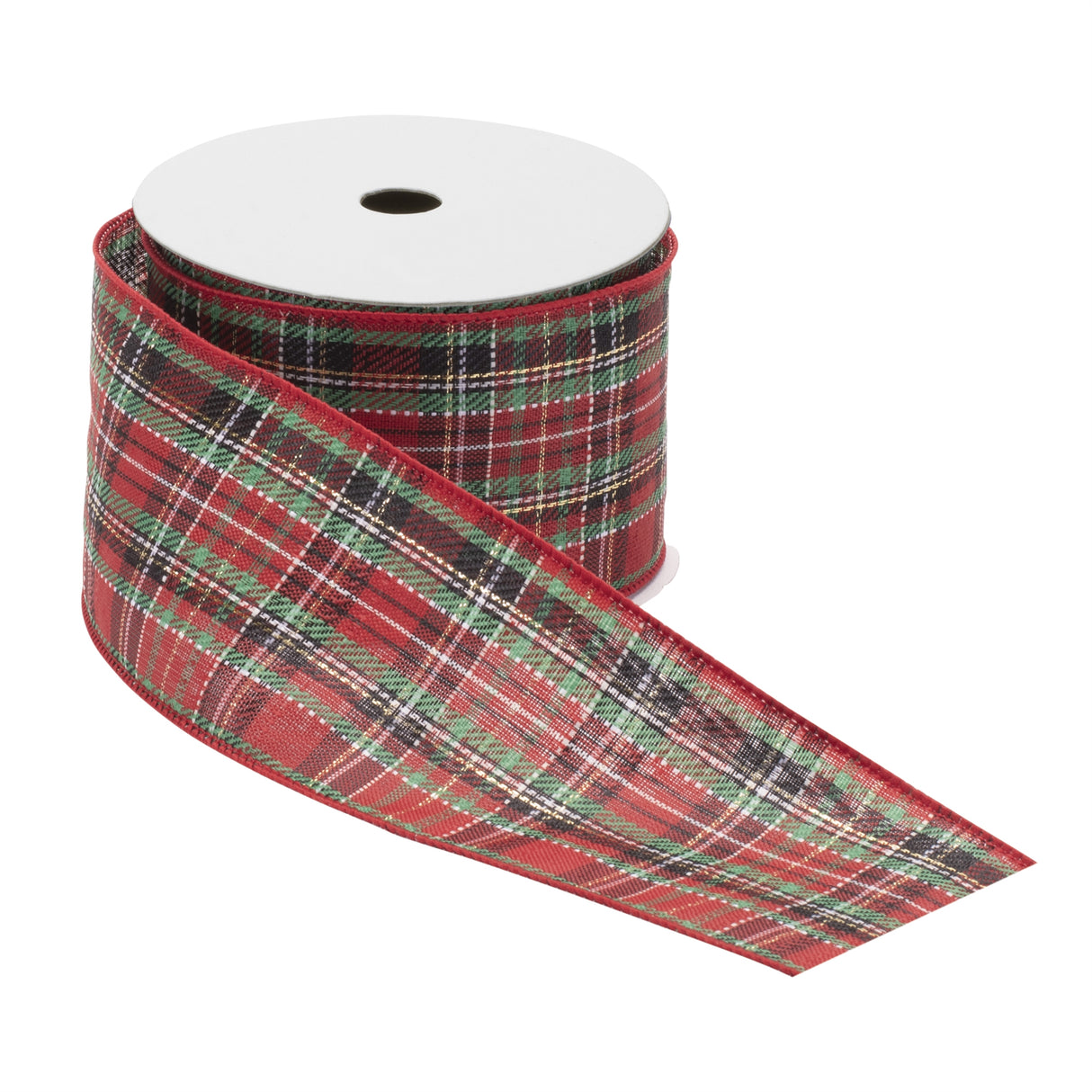 Crimson plaid Ribbon Bolt