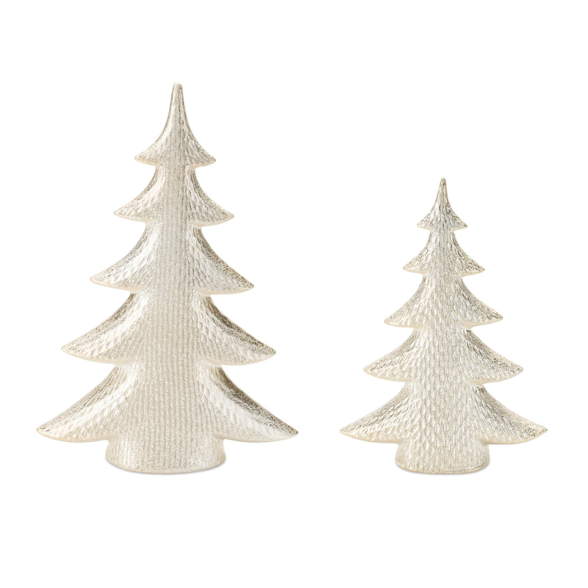 Christmas Porcelain Tree Set of 2