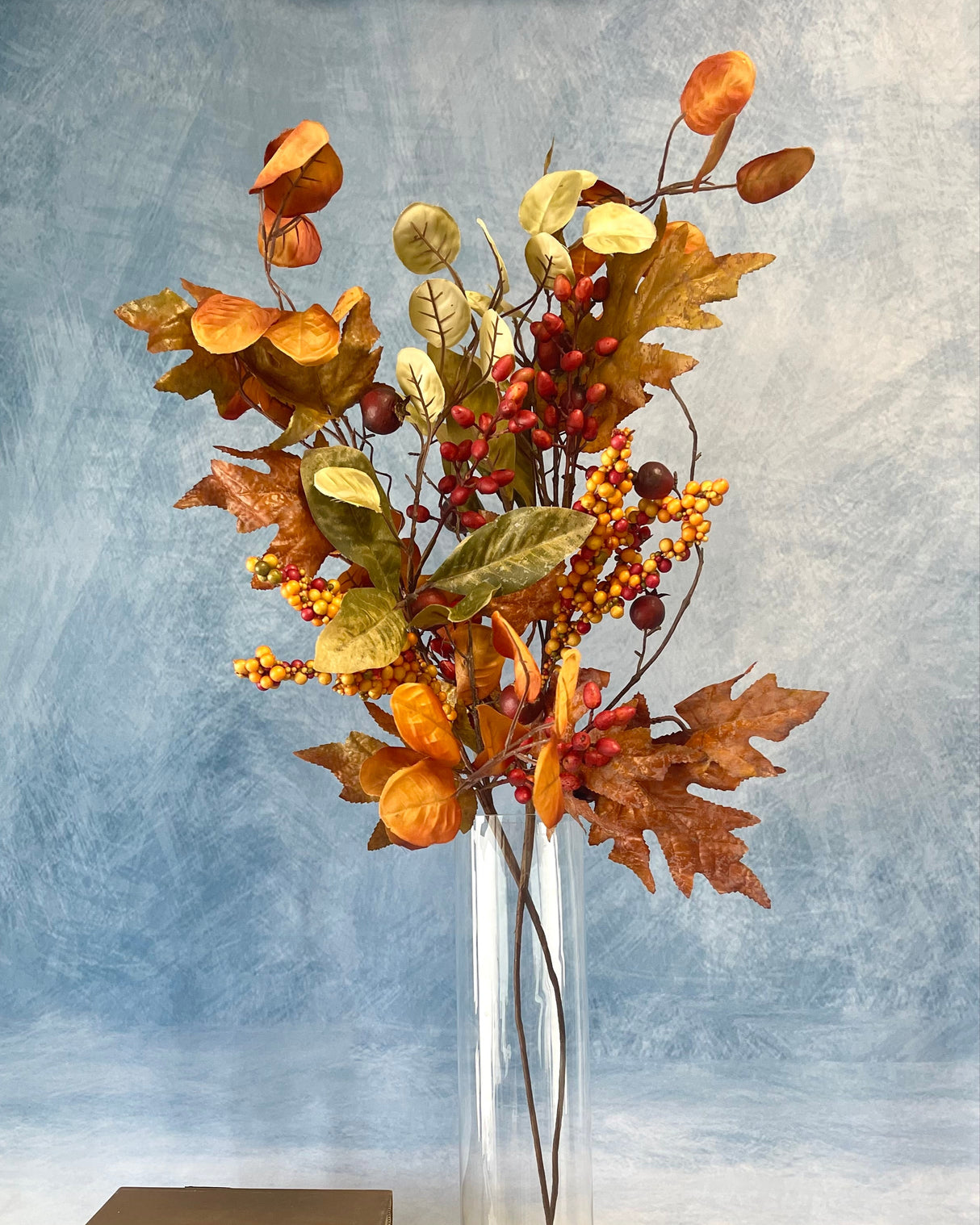 Leaf Pile Mixed Crabapple Spray