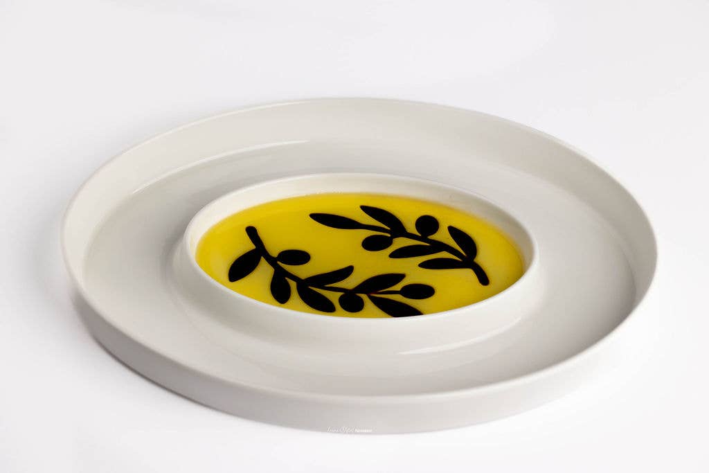 Olive Oil and Balsamic Vinegar Dipping Platter