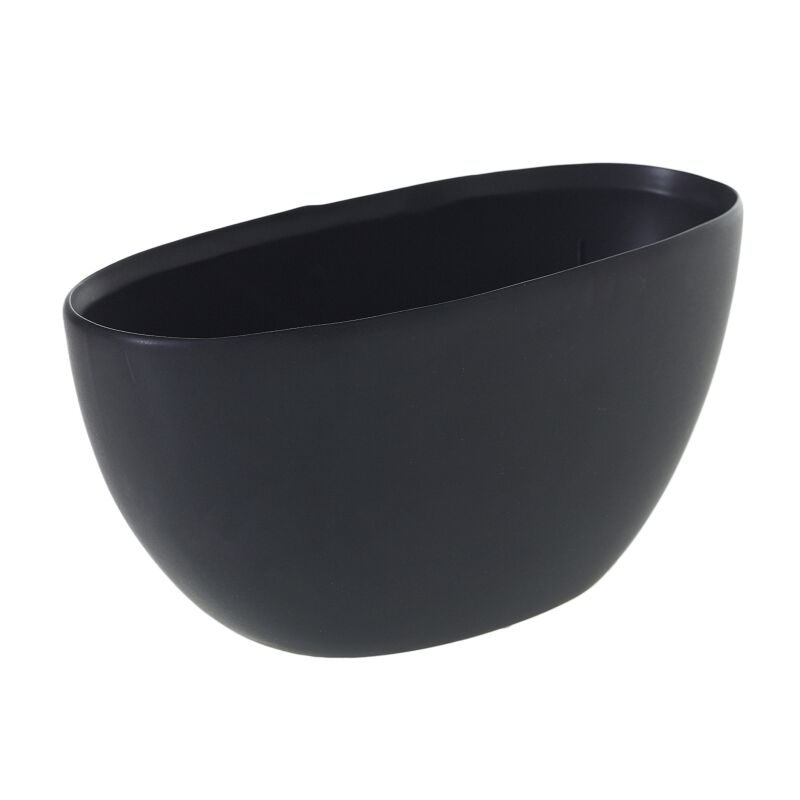 Black Metta Boat Planter -2 Sizes