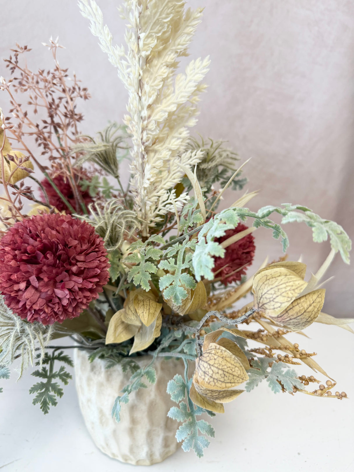 19" Sorghum Serenity Centerpiece