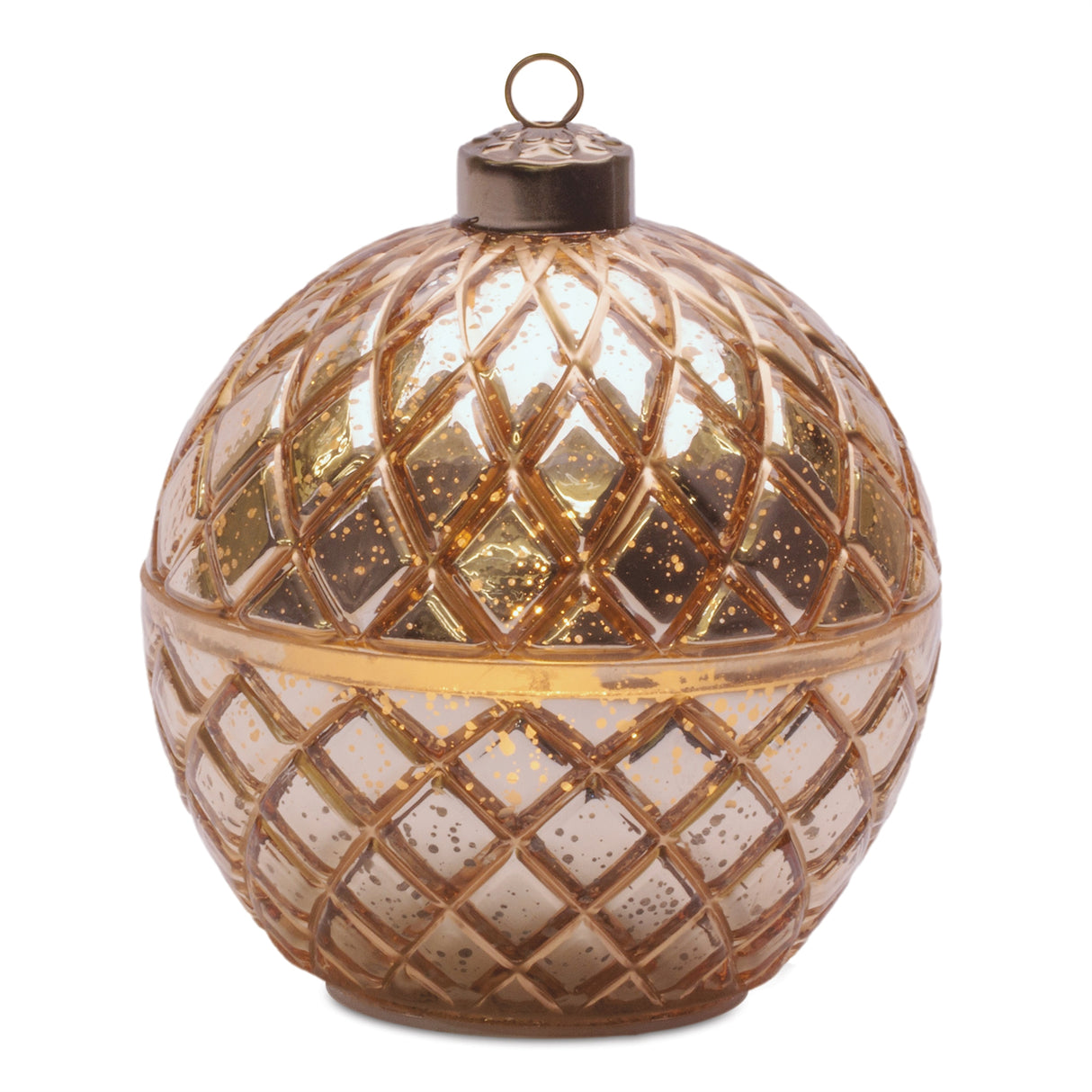 Champagne LED Ornament Candle