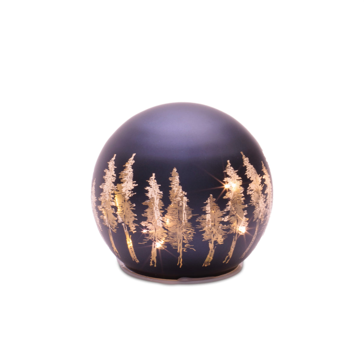 After Dark Glass Forest LED Globe - 3 Sizes