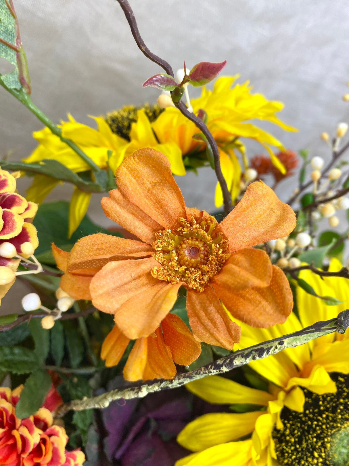 16" Fall Sunset Centerpiece