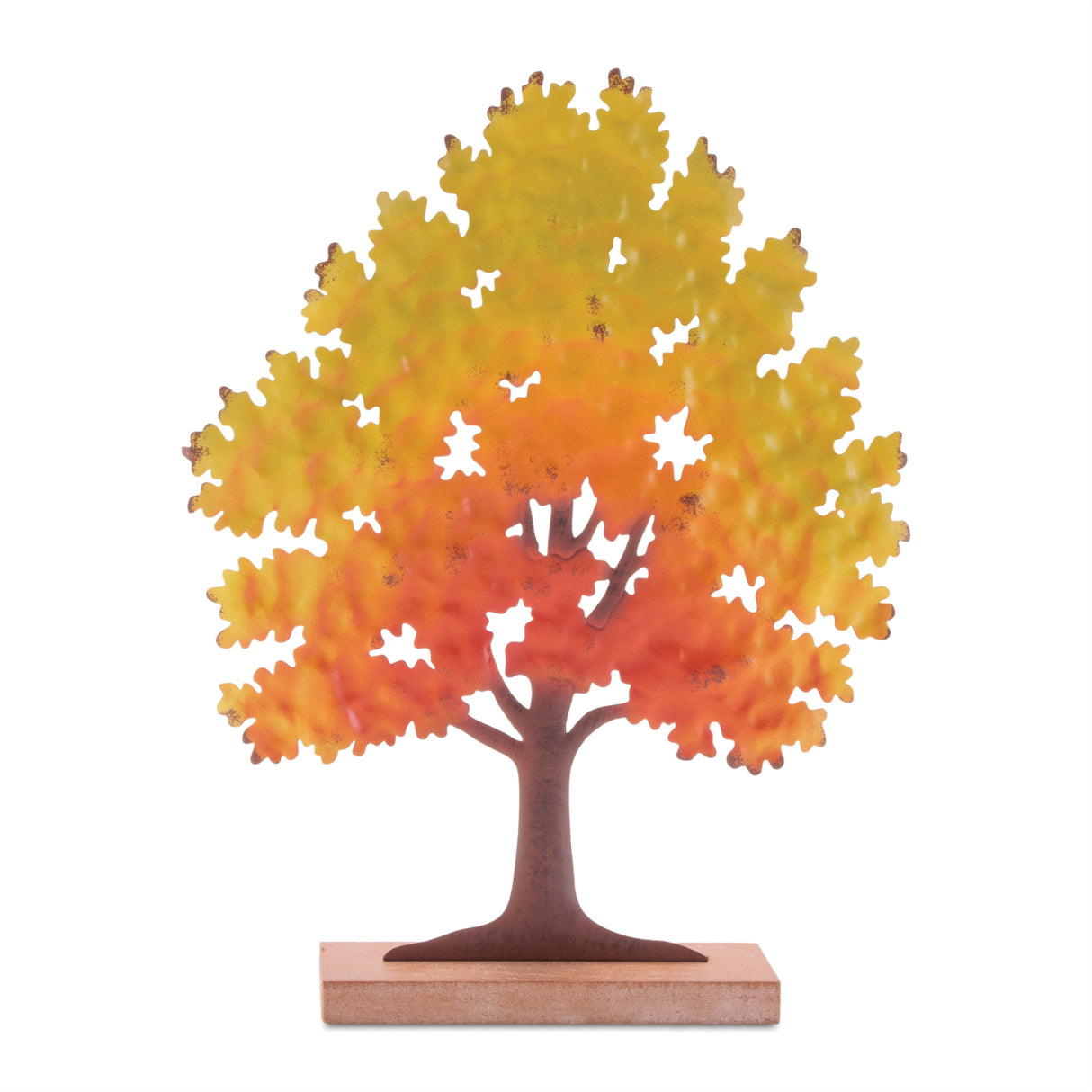 13" Fall Foliage Tree Accent