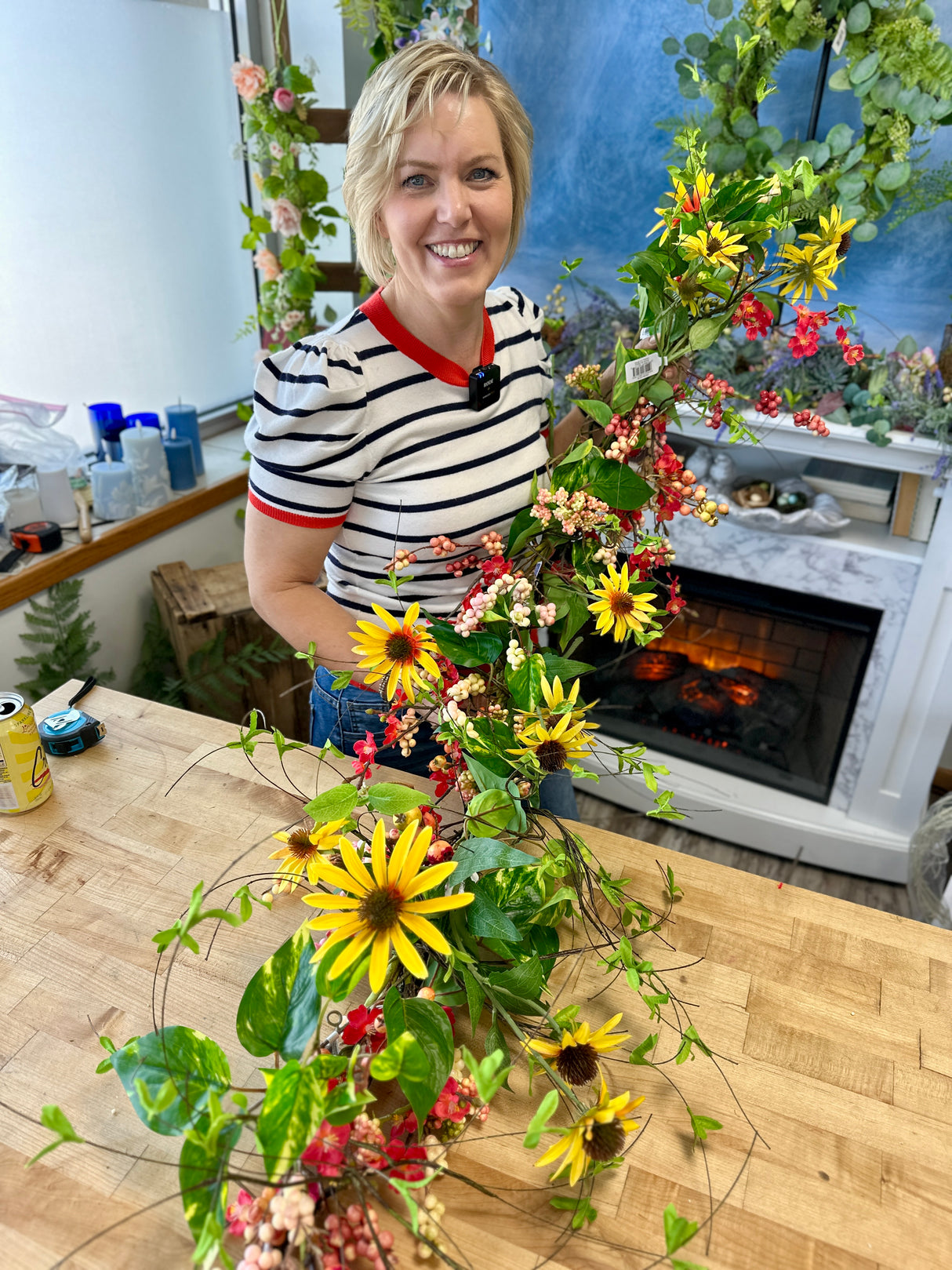 5' Mini Leaf Garland