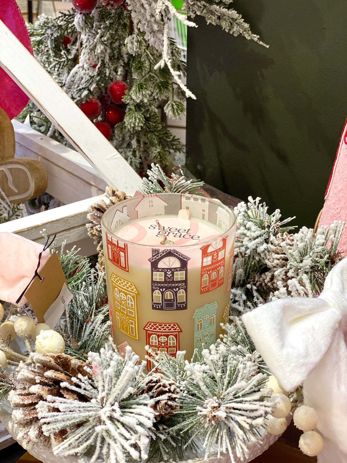 Sweet Grace Holiday House Candle