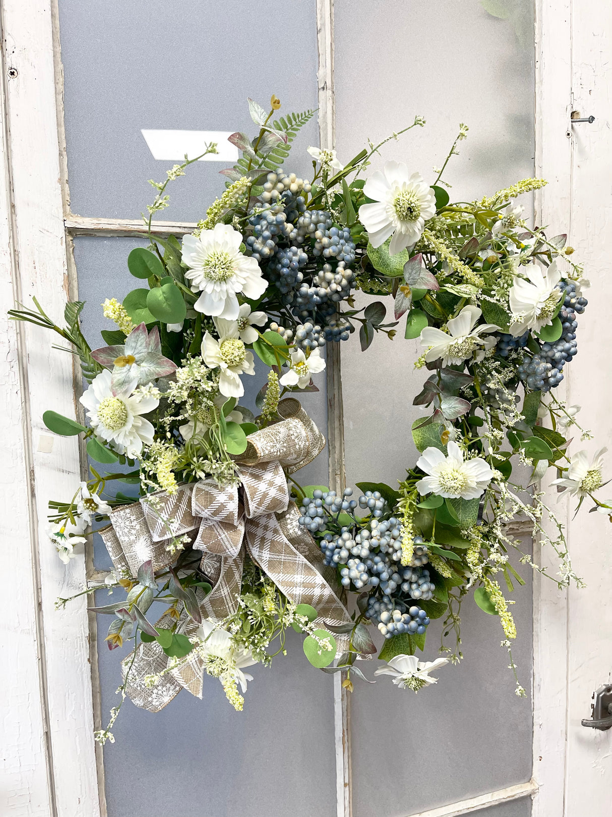 24" In The Meadow Wreath