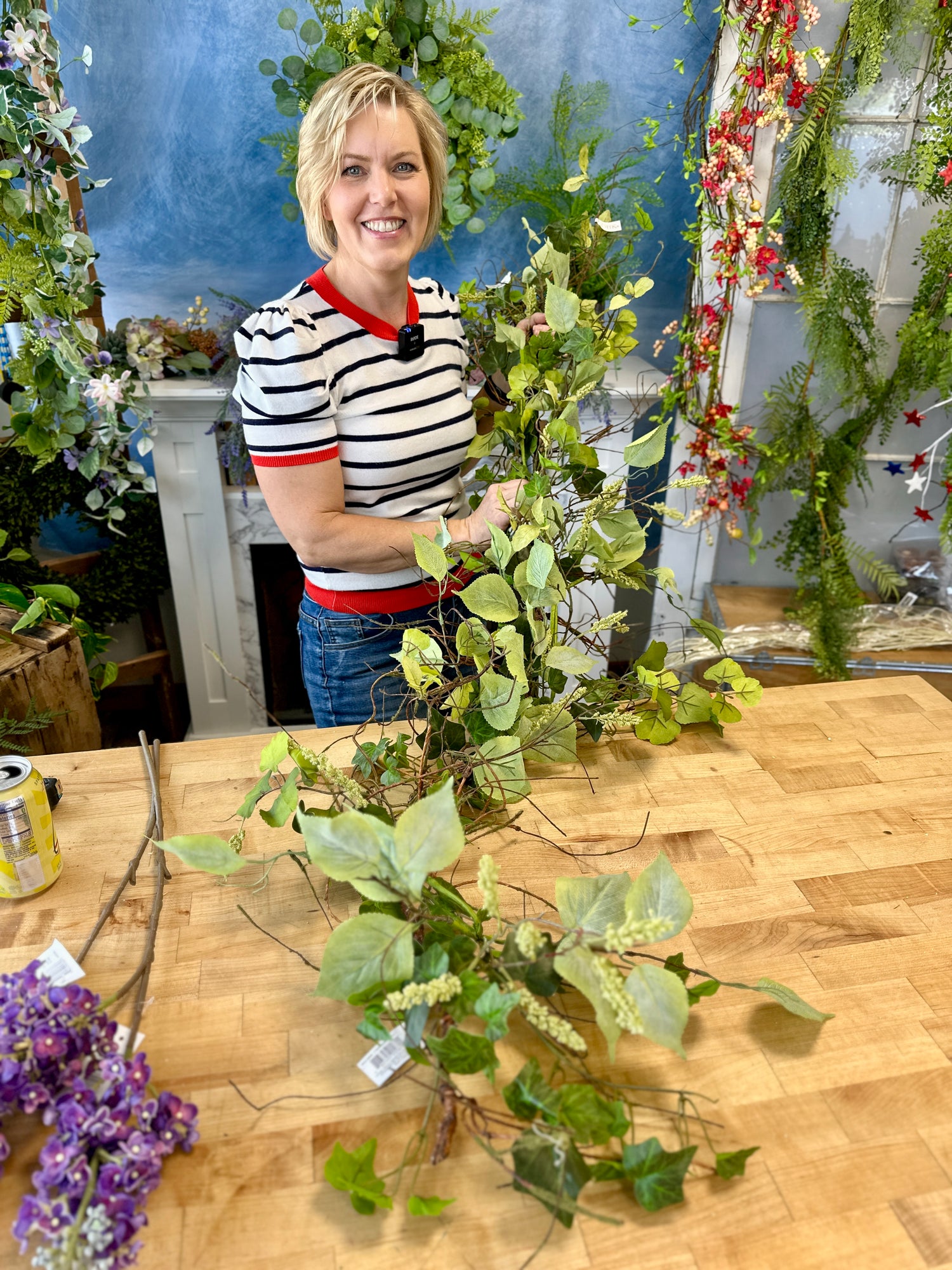 6' Woodland Branch Garland