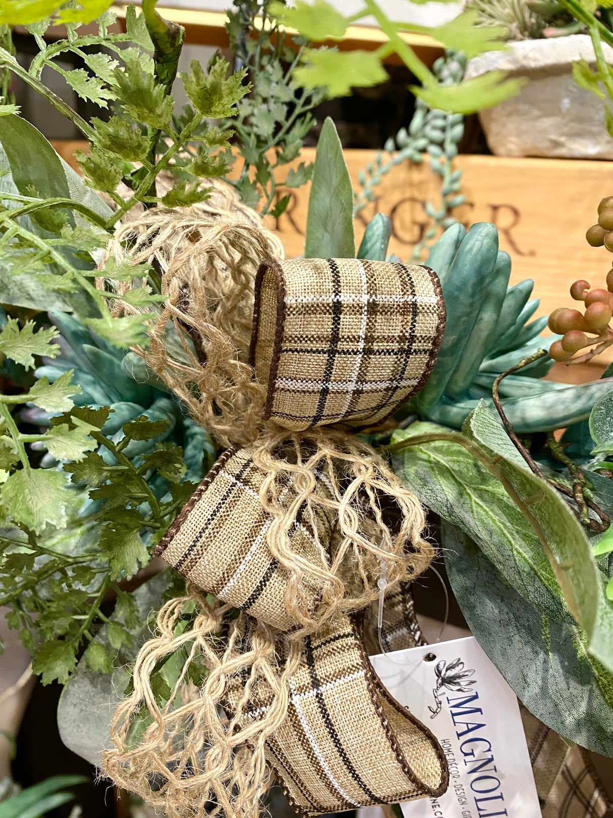 31" Nature's Majesty Swag