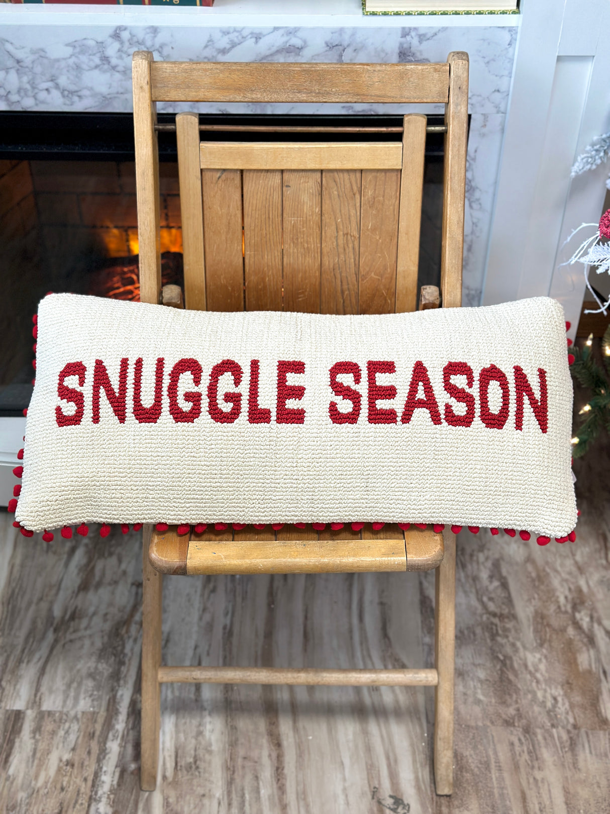 Snuggle Season Tufted Lumbar Pillow