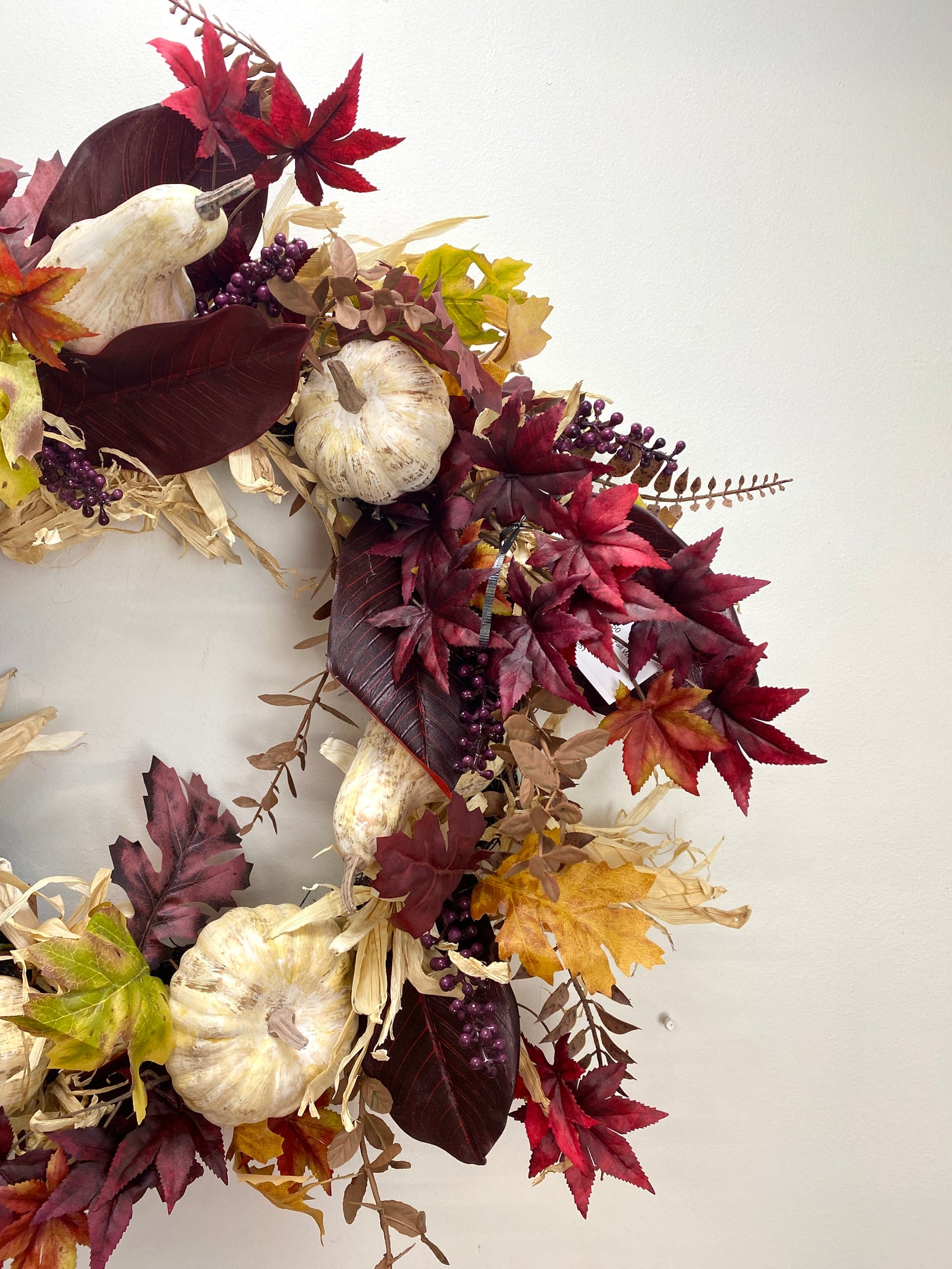 27" Shades of Fall Wreath