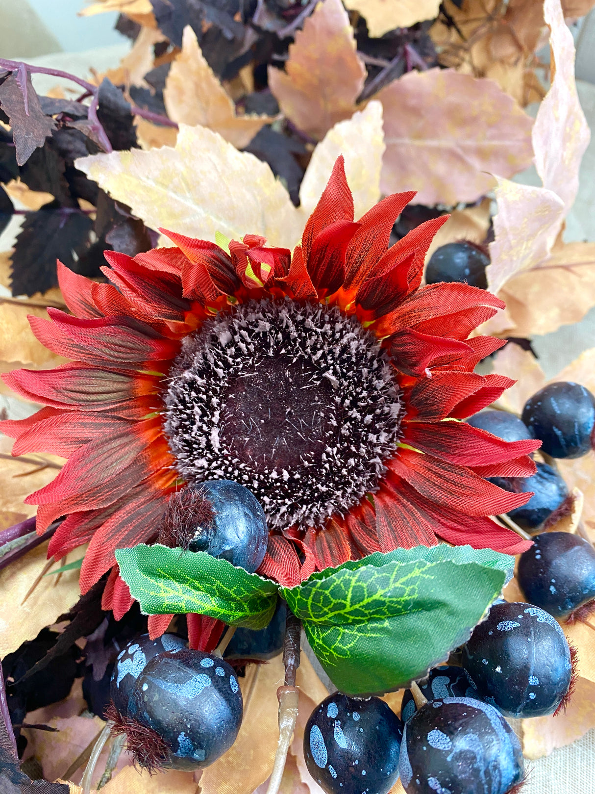 68" Autumn Darkness Garland