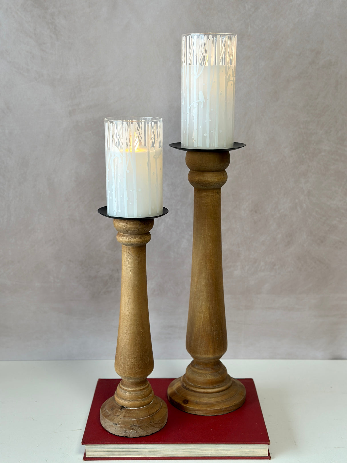 Natural Large Candleholder