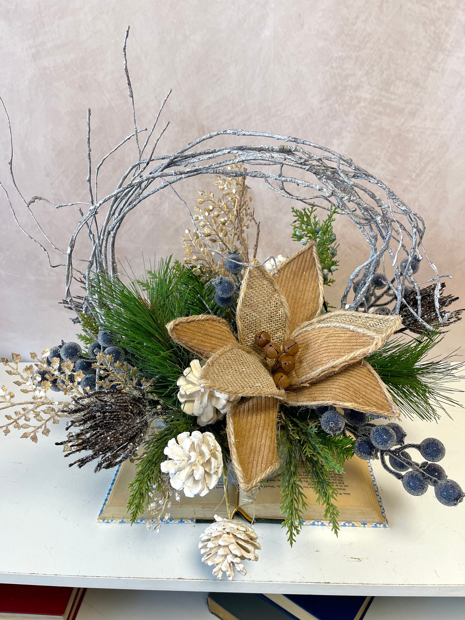 21" Season of Sparkle Centerpiece