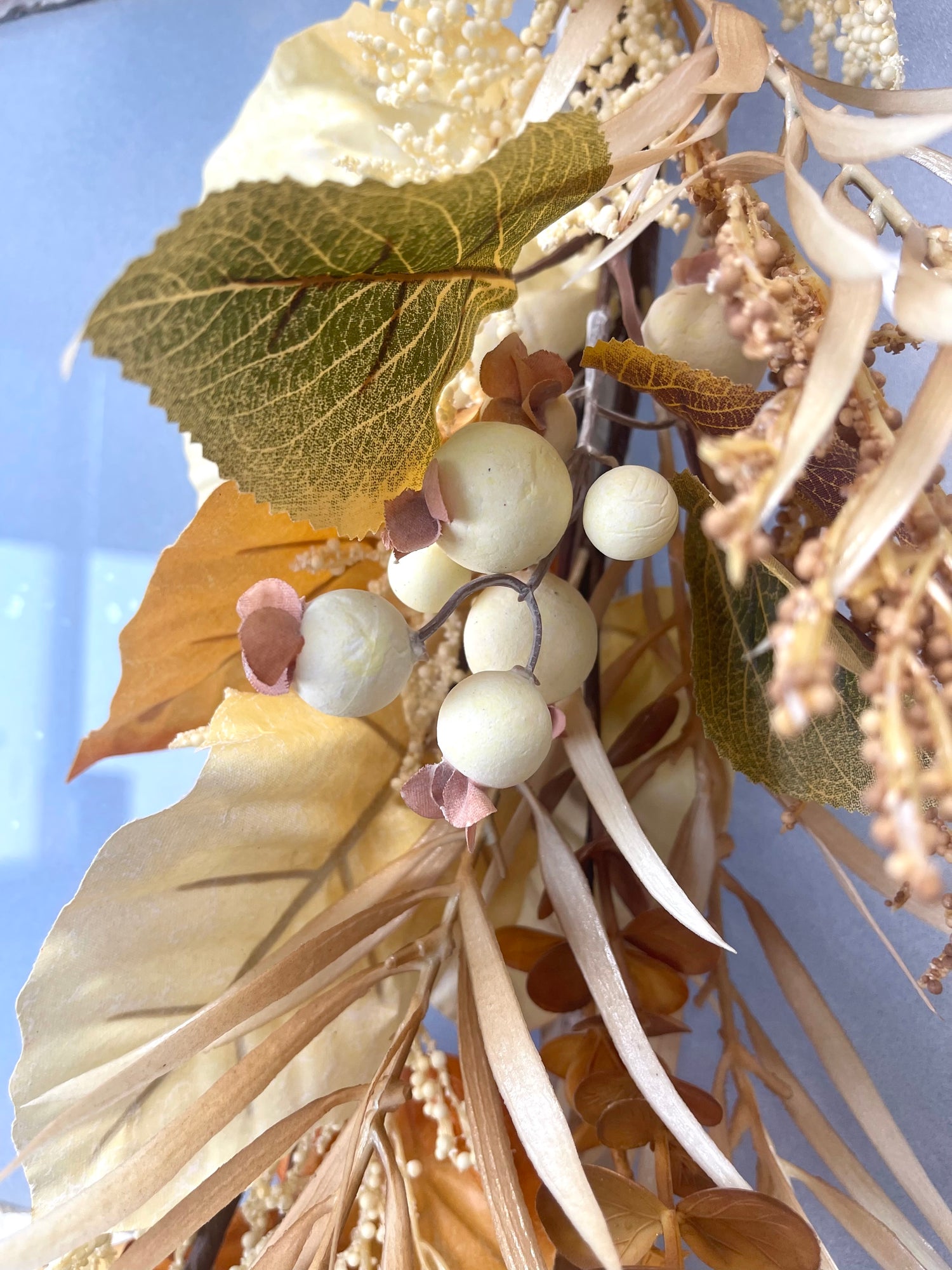 6' Mixed Rustling Leaves Garland