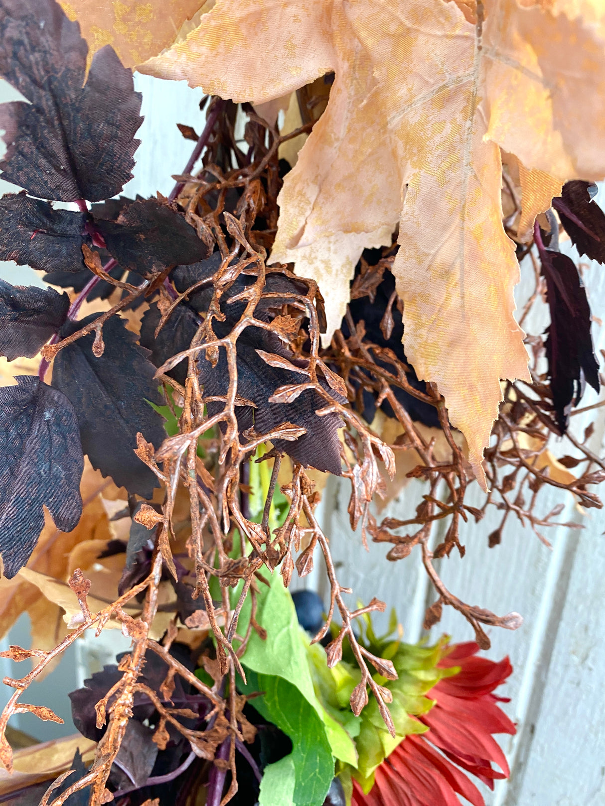 68" Autumn Darkness Garland