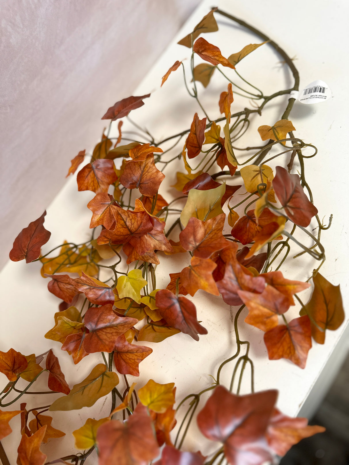 Autumn Cottage Ivy Falling Spray