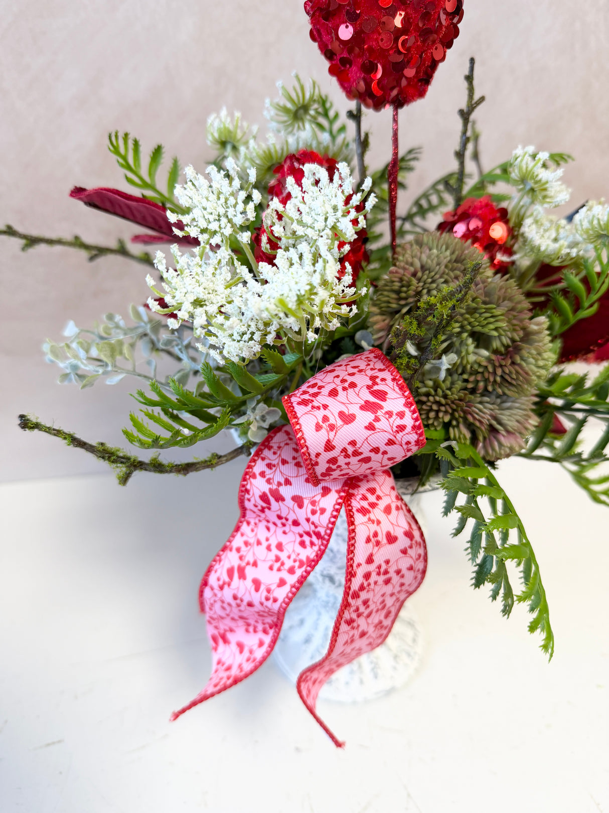 13" All My Love Centerpiece