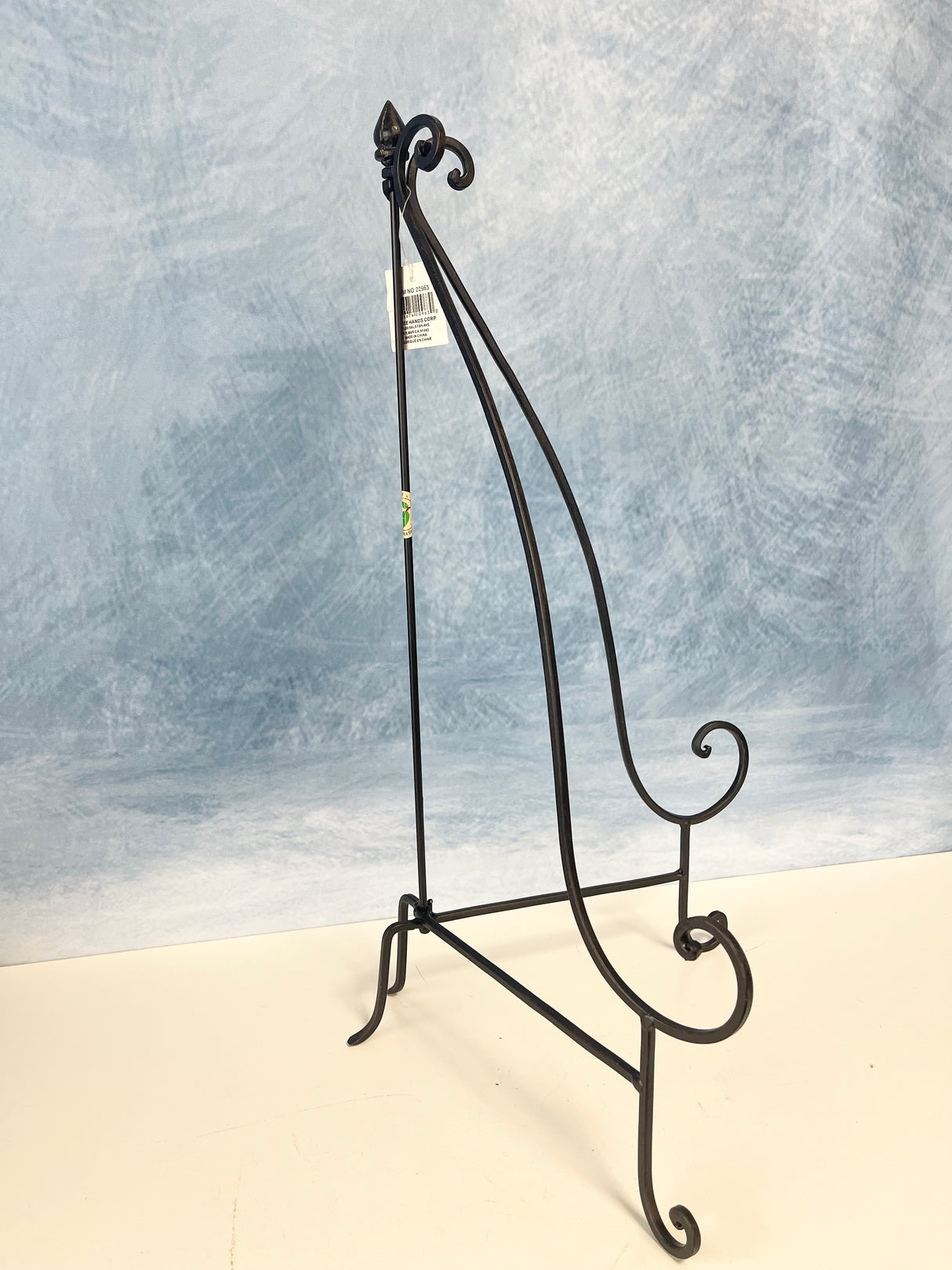 20" Metal Blk Table Top Easel