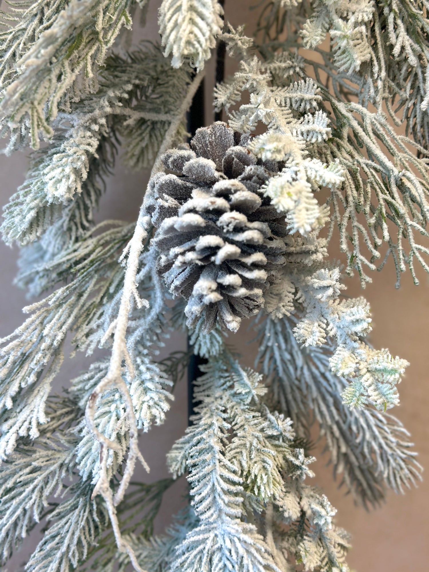 31" Snowfall Pine Teardrop