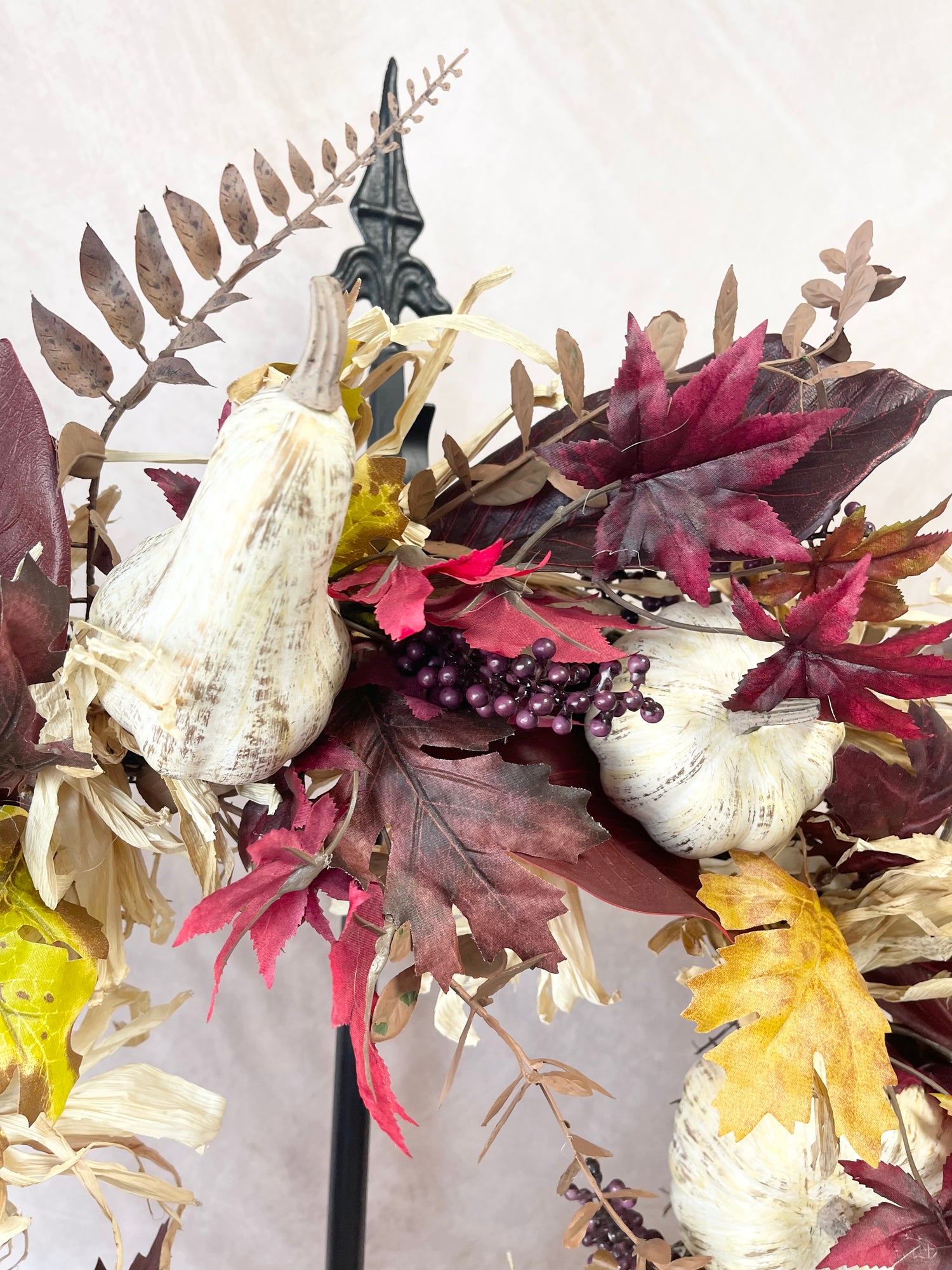 27" Shades of Fall Wreath