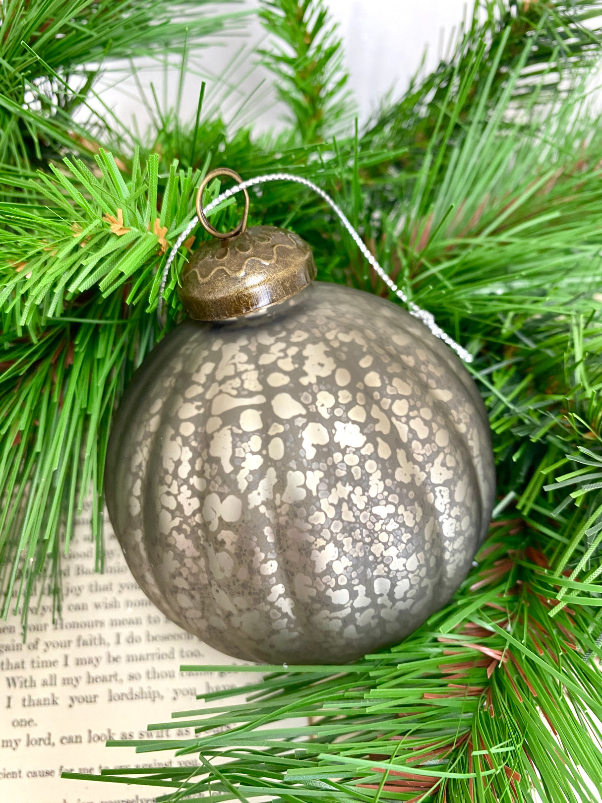 Magic Holiday Glass Ornament